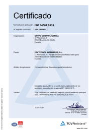 CALTECNICA ISO 14001